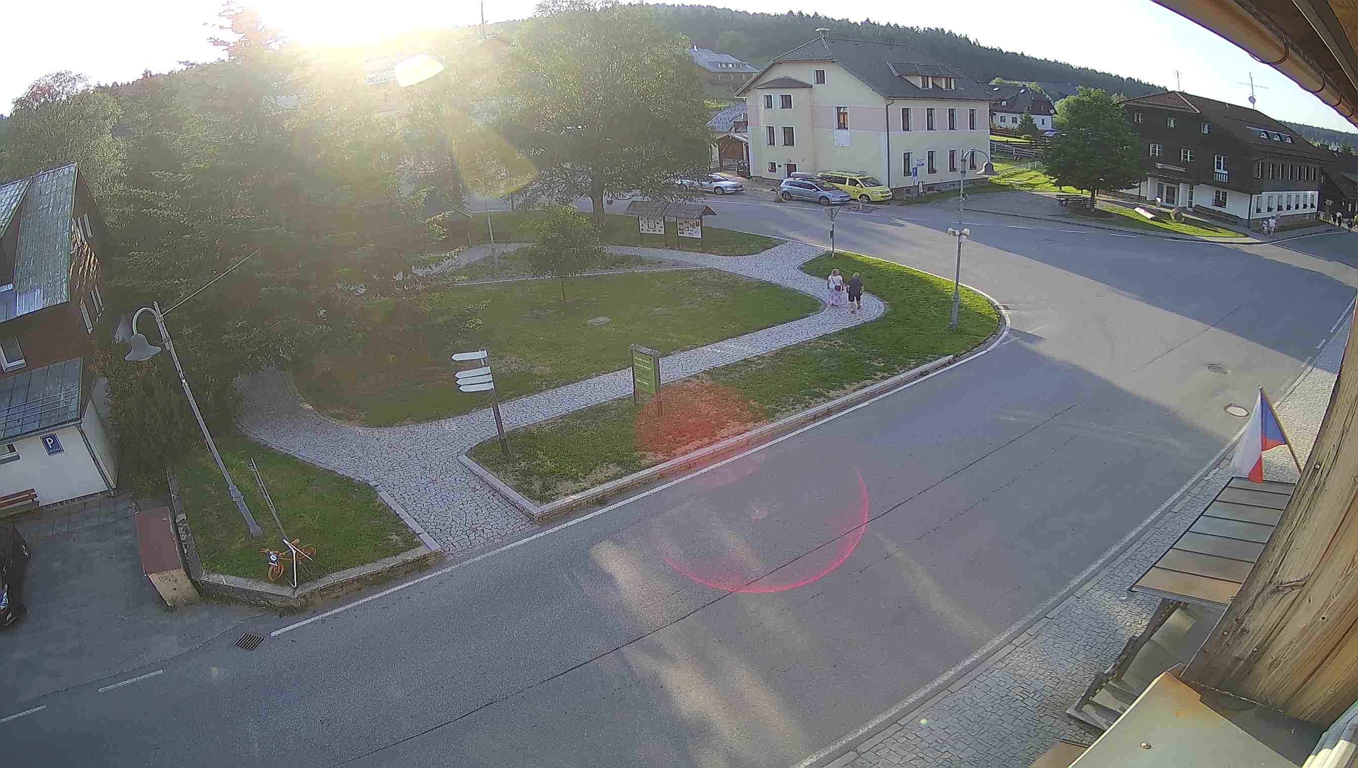Kvilda – centrum