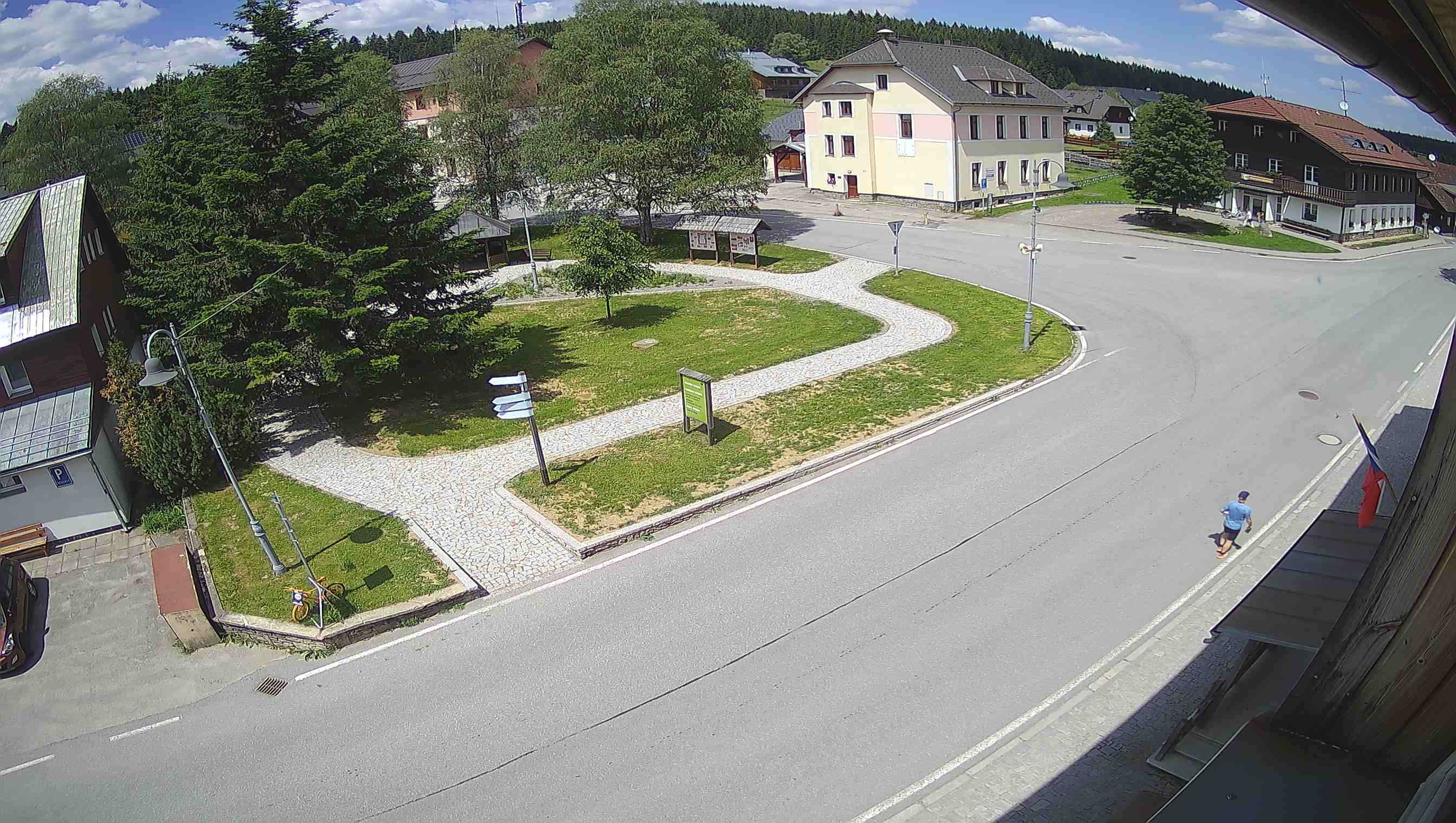 Kvilda – centrum