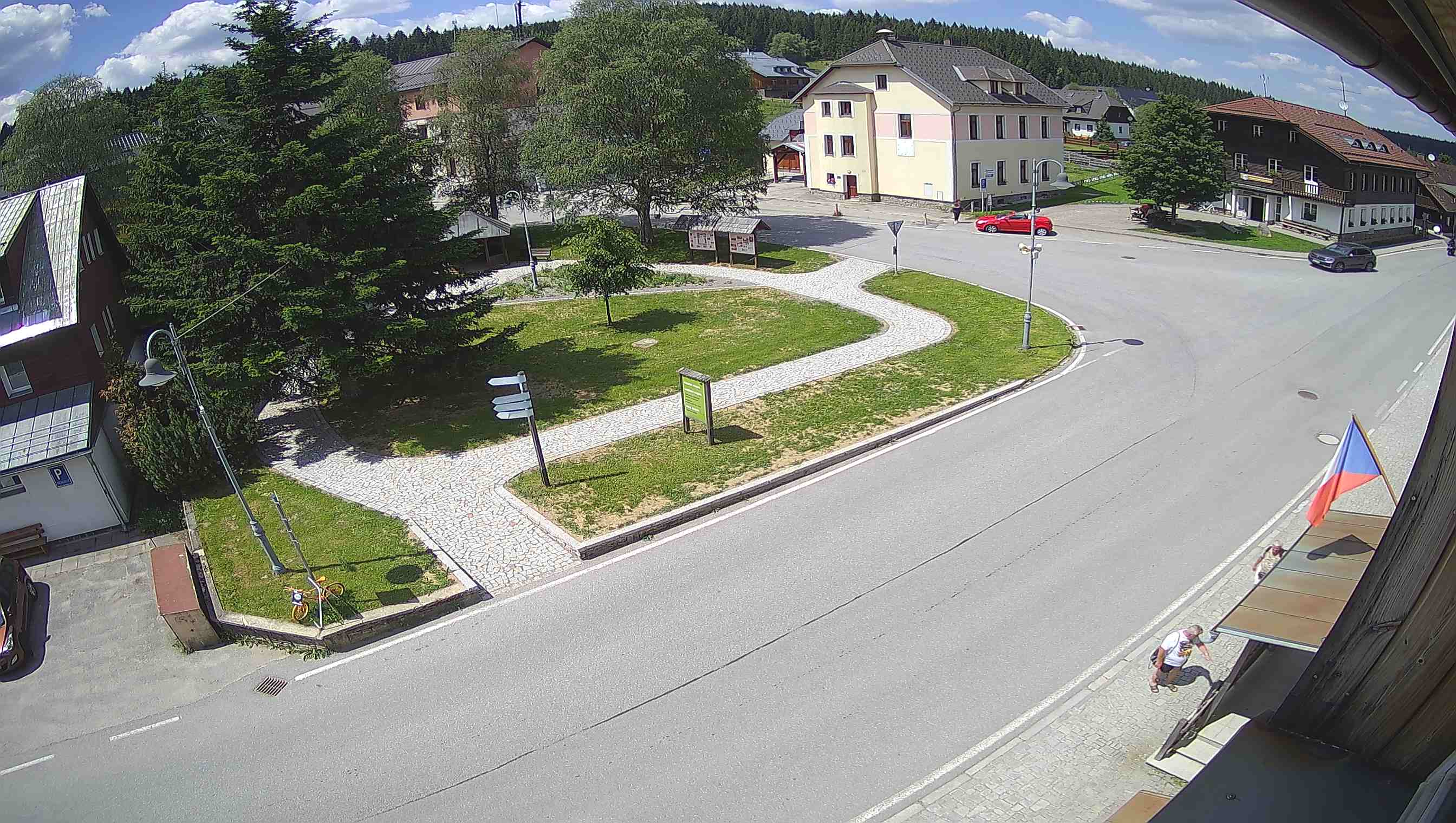 Kvilda – centrum